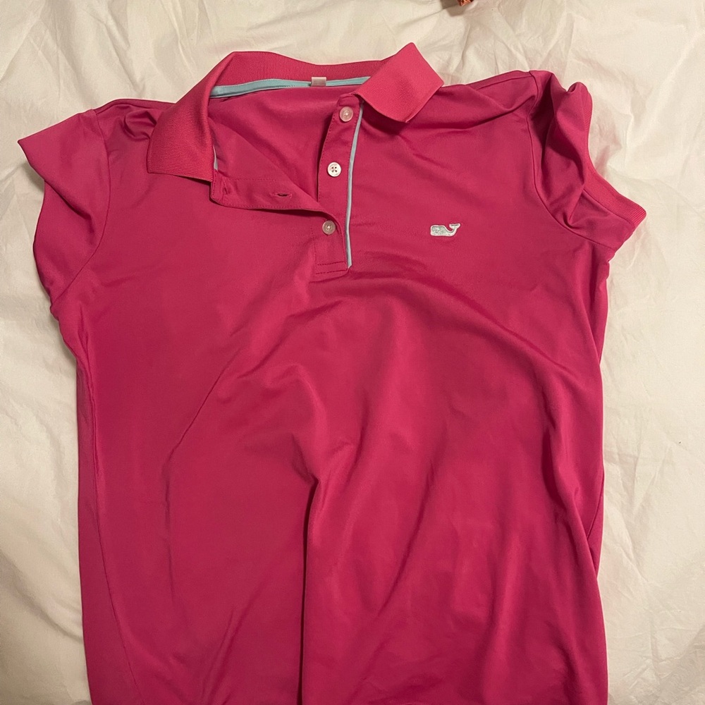 Golf Shirt with Classic Collar and Slim Fit